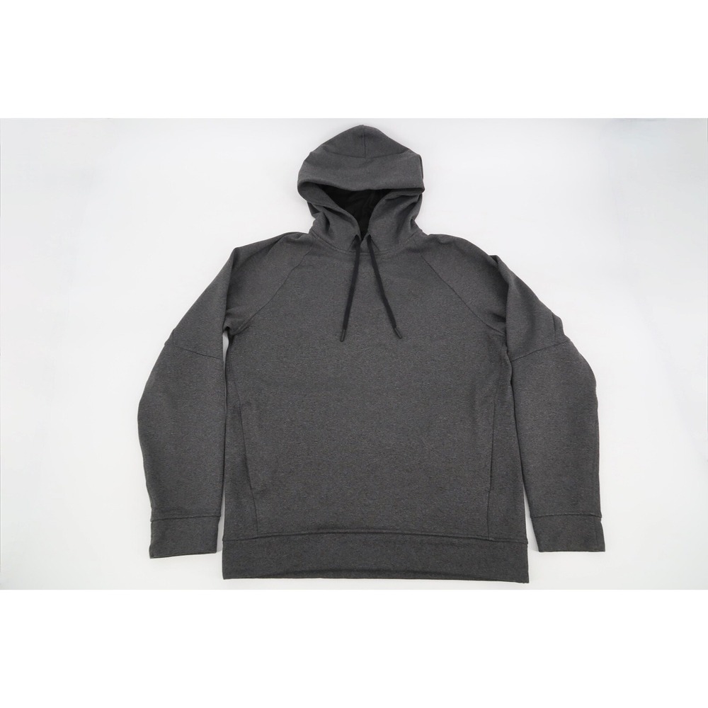 Lululemon Mens Small City Sweat Pullover Hoodie Thermo Heathered Gray